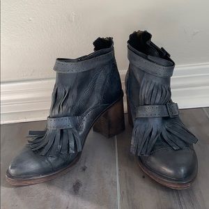Free People Fringe Bootie